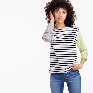 J.Crew Saint James striped shirt